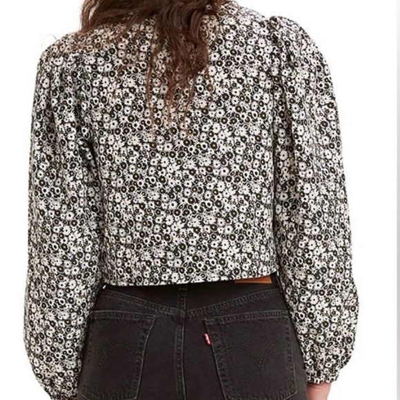 Levi’s floral blouse (S) - Picture 8 of 12
